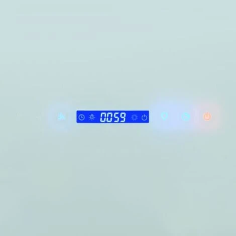 Hotte Murale Acier Inoxydable 756 M³ / H 90 Cm Blanc VidaXL 6 Hotte Murale Acier Inoxydable 756 M³ / H 90 Cm Blanc VidaXL – Image 4