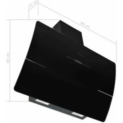 Hotte Murale Acier Inoxydable 756 M³/h 90 Cm Noir VidaXL 9 Hotte Murale Acier Inoxydable 756 M³/h 90 Cm Noir VidaXL -VIDAXL || Bosch || Whirlpool Soldes 10260847 3