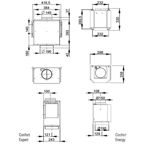 Moteur 650m3/h Pour Hotte - Roblin - 6301026 4 Moteur 650m3/h Pour Hotte - Roblin - 6301026 – Image 2