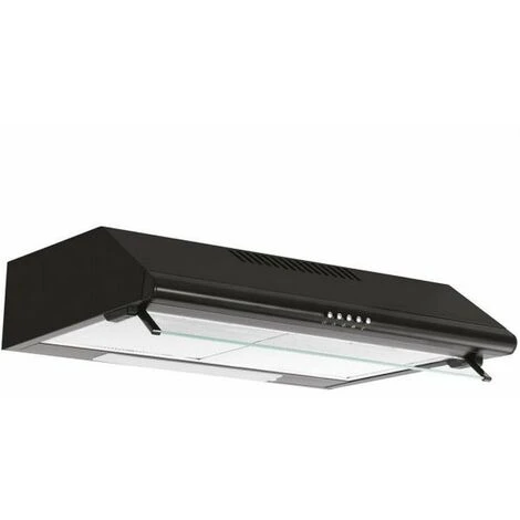 Hotte Visière 60cm 250m3/h Noir - Glem - Ghc625bk 3 Hotte Visière 60cm 250m3/h Noir - Glem - Ghc625bk