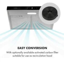 Contempo Neo Hotte Aspirante Casquette 60 Cm 175m³/h Inox Acrylique -VIDAXL || Bosch || Whirlpool Soldes 12992400 3