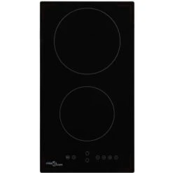 Plaque De Cuisson Céramique 2 Brûleurs Contrôle Tactile 3000 W VidaXL