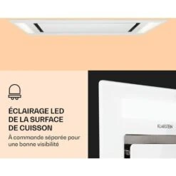 Remy Hotte De Plafond 90 Cm 619 M³/h 230W 3 Vitesses Télécommande -VIDAXL || Bosch || Whirlpool Soldes 13733281 3