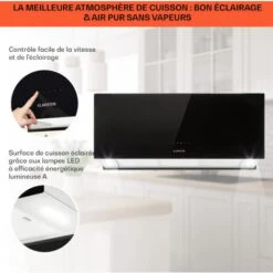 Kronleuchter XL Hotte îlot 90cm Recyclage D'air 590 M³/h Classe A - No -VIDAXL || Bosch || Whirlpool Soldes 13733432 4