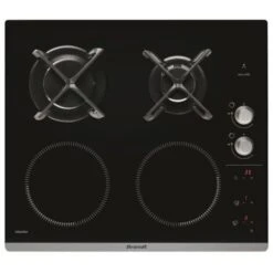 BRANDT Table De Cuisson Mixte 2 INDUCTION 2 GAZ