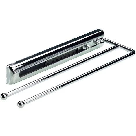 Porte-torchons Coulissant - Décor : Chromé - Hauteur : 39 Mm - Longueur : 410 Mm - Matériau : Acier - Nombre De Bras : 2 - Profondeur : 102 Mm - ITAR 3 Porte-torchons Coulissant - Décor : Chromé - Hauteur : 39 Mm - Longueur : 410 Mm - Matériau : Acier - Nombre De Bras : 2 - Profondeur : 102 Mm - ITAR