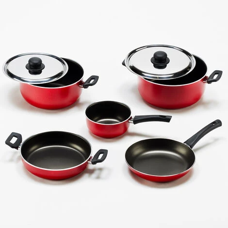 Set Casseroles Et Poêles - Couvercles Anti-adhésifs 7 Pièces Vivace 4 Set Casseroles Et Poêles - Couvercles Anti-adhésifs 7 Pièces Vivace – Image 2