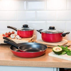 Set Casseroles Et Poêles - Couvercles Anti-adhésifs 7 Pièces Vivace 9 Set Casseroles Et Poêles - Couvercles Anti-adhésifs 7 Pièces Vivace -VIDAXL || Bosch || Whirlpool Soldes 16276973 3