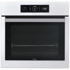 WHIRLPOOL Four Pyrolyse Encastrable Blanc 73L Multifonction 6ème Sens Porte Froide -VIDAXL || Bosch || Whirlpool Soldes 16801332 2