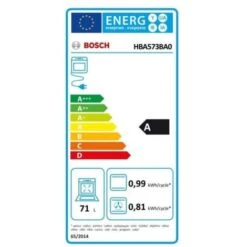 BOSCH Four Pyrolyse Encastrable Noir 71L Multifonction Chaleur Tournante -VIDAXL || Bosch || Whirlpool Soldes 16804955 3