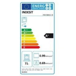 INDESIT Four Catalyse Encastrable Inox 71L Multifonction Chaleur Tournante Gril -VIDAXL || Bosch || Whirlpool Soldes 16893898 3