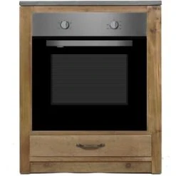 Meuble De Cuisine Pour Four Et Plaques De Cuisson ChampĂŞtre