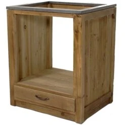 Meuble De Cuisine Pour Four Et Plaques De Cuisson Champêtre -VIDAXL || Bosch || Whirlpool Soldes 18746440 3