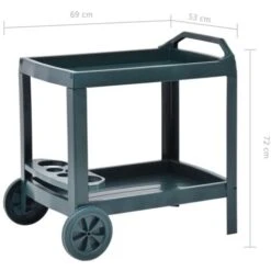 Chariot à Boissons Vert 69x53x72 Cm Plastique VidaXL 9 Chariot à Boissons Vert 69x53x72 Cm Plastique VidaXL -VIDAXL || Bosch || Whirlpool Soldes 18801188 3