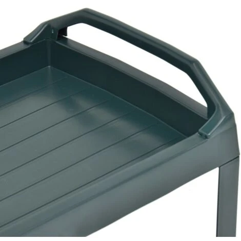 Chariot à Boissons Vert 69x53x72 Cm Plastique VidaXL 7 Chariot à Boissons Vert 69x53x72 Cm Plastique VidaXL – Image 5