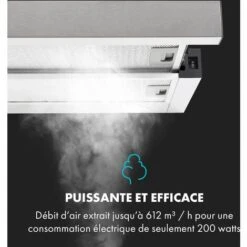 Viola Hotte Murale Aspirante 60 Cm 612m³ / H Classe A Inox Argent 10 Viola Hotte Murale Aspirante 60 Cm 612m³ / H Classe A Inox Argent -VIDAXL || Bosch || Whirlpool Soldes 20110797 4