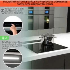 Hotte Aspirante Royal Flush Eco 90 Cm 576 M³/h A+ -VIDAXL || Bosch || Whirlpool Soldes 23702111 4