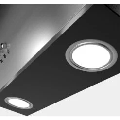 CIARRA Hotte Inclinee 60cm Avec 2pcs Filtre Actif 370 M3/h 3 Vitesses Led Recyclage Ou Evacuation - Verre Noir - 736CBK60 -VIDAXL || Bosch || Whirlpool Soldes 24417639 5