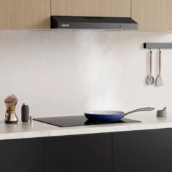 Hotte Encastrable 60cm 1pcs Filtre A Charbon 220m3/h 3 Vitesses Recyclage Hotte Aspirante 903BK60+001 Noir -VIDAXL || Bosch || Whirlpool Soldes 24417655 3