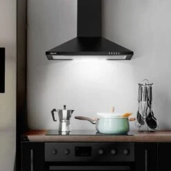 Hotte Aspirante 90cm 2pcs Filtres A Charbon 370m3/h Recyclage Ou Evacuation Inox CIARRA 201SS90-002 -VIDAXL || Bosch || Whirlpool Soldes 24417684 4