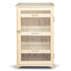 Légumier Fruitier En Bois VEGGE Avec 3 Tiroirs Amovibles -VIDAXL || Bosch || Whirlpool Soldes 25001814 5