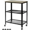 Desserte Roulante Chariot De Service à 3 Niveaux Étagère De Rangement Chariot De Cuisine,SoBuy SVW04-N -VIDAXL || Bosch || Whirlpool Soldes 25886007 1