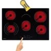 AREBOS Table De Cuisson Vitrocéramique Plaques De Cuisson Autonome 8600W 5 Zones -VIDAXL || Bosch || Whirlpool Soldes 26705802 1