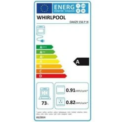 Fours Encastrables Multifonction 73L WHIRLPOOL 3650W 59cm, OAKZ9156PIX -VIDAXL || Bosch || Whirlpool Soldes 27853861 2