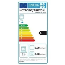 Four électrique Encastrable Catalyse HOTPOINT FA2 544 JC BL HA - Noir - 71L - 60x60cm -VIDAXL || Bosch || Whirlpool Soldes 27858066 3