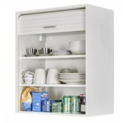 Meuble De Cuisine Blanc L 60 Cm H 72 Cm -VIDAXL || Bosch || Whirlpool Soldes 28631945 5