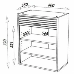 Meuble Cuisine Noir Bicolore 60 Cm H 72 Cm - Coloris: Chêne Naturel 8 Meuble Cuisine Noir Bicolore 60 Cm H 72 Cm - Coloris: Chêne Naturel -VIDAXL || Bosch || Whirlpool Soldes 28632009 3