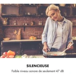 Klarstein Balzac Silent 60 Hotte Aspirante Inclinée 60cm , Débit 604 M³/h , 47 Db , Panneau De Commande Tactile , éclairage Led , Classe A - Argent 9 Klarstein Balzac Silent 60 Hotte Aspirante Inclinée 60cm , Débit 604 M³/h , 47 Db , Panneau De Commande Tactile , éclairage Led , Classe A - Argent -VIDAXL || Bosch || Whirlpool Soldes 28905512 3