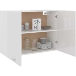 Armoire Suspendue Blanc Brillant 80x31x60 Cm Aggloméré VidaXL 10 Armoire Suspendue Blanc Brillant 80x31x60 Cm Aggloméré VidaXL -VIDAXL || Bosch || Whirlpool Soldes 29118627 4