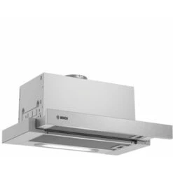 Bosch Serie 4 DFT63AC50 Intégré Au Plafond Argent 360m³/h D Hotte - Hottes (360 M³/h, Conduit/Recirculation, E, D, D, 68 DB)