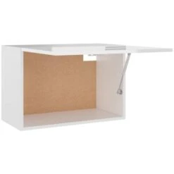 Armoire Suspendue Blanc Brillant 60x31x40 Cm Aggloméré VidaXL -VIDAXL || Bosch || Whirlpool Soldes 30030307 5