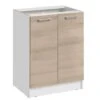 Meuble Bas De Cuisine Eco Chene Naturel 2 Portes L 60 Cm 2 Meuble Bas De Cuisine Eco Chene Naturel 2 Portes L 60 Cm -VIDAXL || Bosch || Whirlpool Soldes 30042996 1