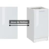 Panneau De Finition Pour Meuble Bas Eco Blanc Brillant -VIDAXL || Bosch || Whirlpool Soldes 30043034 1