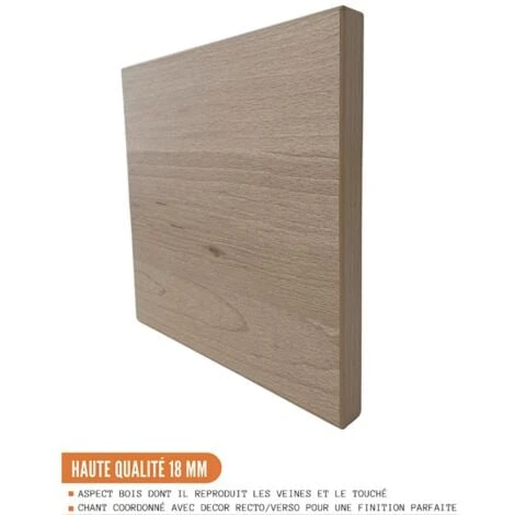 Meuble Bas De Cuisine Eco Chene Naturel 1 Porte L 30 Cm 5 Meuble Bas De Cuisine Eco Chene Naturel 1 Porte L 30 Cm – Image 3