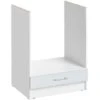 Meuble Pour Four Encastrable Eco Blanc Brillant L 60 Cm