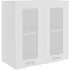Armoire En Verre Suspendue Blanc 60x31x60 Cm Aggloméré VidaXL 2 Armoire En Verre Suspendue Blanc 60x31x60 Cm Aggloméré VidaXL -VIDAXL || Bosch || Whirlpool Soldes 30113945 1