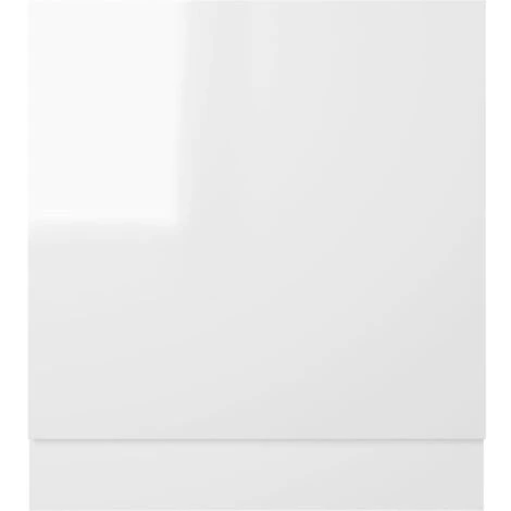 Panneau De Lave-vaisselle Blanc Brillant 59,5x3x67 Cm Aggloméré 6 Panneau De Lave-vaisselle Blanc Brillant 59,5x3x67 Cm Aggloméré – Image 4