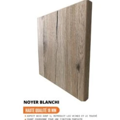 Casserolier Bellissi Noyer Blanchi L 60 Cm -VIDAXL || Bosch || Whirlpool Soldes 33722559 3