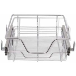 Panier En Treillis Métallique 2 Pcs 400 Mm Argenté VidaXL -VIDAXL || Bosch || Whirlpool Soldes 3556516 4