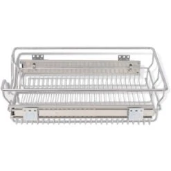Panier En Treillis Métallique 2 Pcs 400 Mm Argenté VidaXL -VIDAXL || Bosch || Whirlpool Soldes 3556516 5