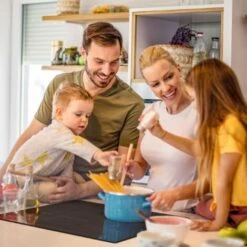 CIARRA CD3BBIH Plaque Induction 3 Foyers - Boosters - 6200W - Commandes Sensitives - 9 Niveaux - Minuteur - L 59cm -VIDAXL || Bosch || Whirlpool Soldes 35820841 5