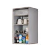 M&S Meuble Haut De Cuisine à Rideau 40x35x72 Cm Gris - COOK -VIDAXL || Bosch || Whirlpool Soldes 40101299 1