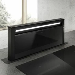 Hotte Cuisine Elica Escamotable GETUP Noir 90 Cm - Version Extraction