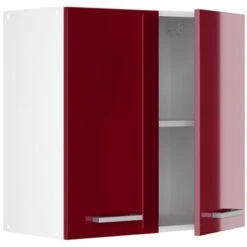 Meuble Haut De Cuisine „R-Line“ 60cm Bordeaux Brillant/Blanc Vicco 9 Meuble Haut De Cuisine „R-Line“ 60cm Bordeaux Brillant/Blanc Vicco -VIDAXL || Bosch || Whirlpool Soldes 52051517 3