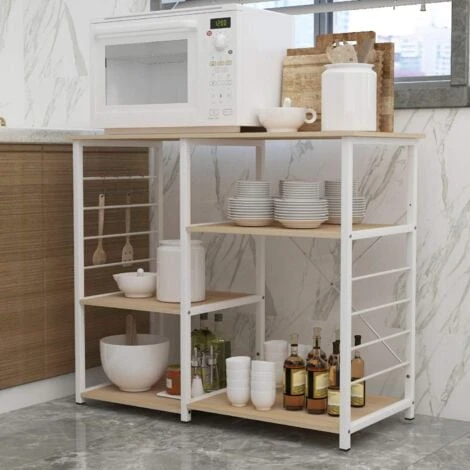 Soges Étagère Four à Micro-Ondes Rack Cuisine étagère Etagères De Cuisine 171-MO 6 Soges Étagère Four à Micro-Ondes Rack Cuisine étagère Etagères De Cuisine 171-MO – Image 4