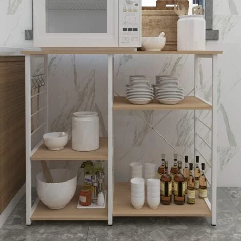 Soges Étagère Four à Micro-Ondes Rack Cuisine étagère Etagères De Cuisine 171-MO 7 Soges Étagère Four à Micro-Ondes Rack Cuisine étagère Etagères De Cuisine 171-MO – Image 5